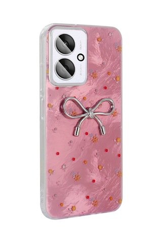 Xiaomi Redmi 13c Kılıf Kamera Korumalı Figürlü Zore Ponti Silikon Kapak