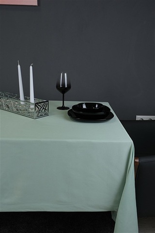 Twill Masa Örtüsü Su Yeşili-671 - Su Yeşili