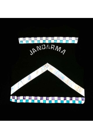 Jandarma Asayiş Fileli Reflektorlu Yelek Sarı