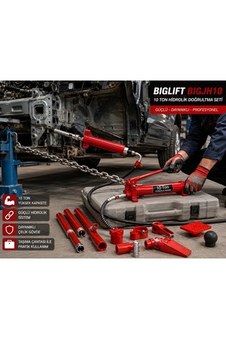 Bıglıft Hidrolik Doğrultma 10 Ton Jh10