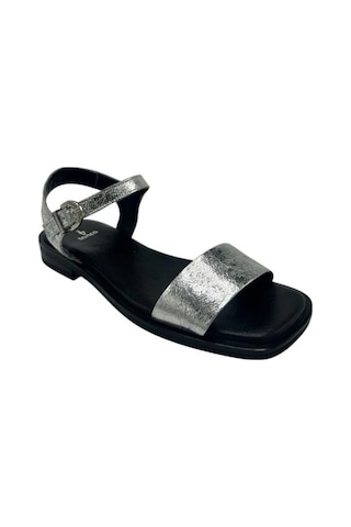 Kemal Tanca 874 K-203 Kadın Sandalet Gümüş