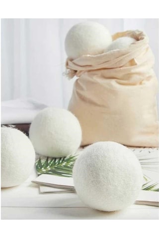 Reyo XL %100 Organik Yün Çamaşır Kurutma Makinası Topu 6 Adet