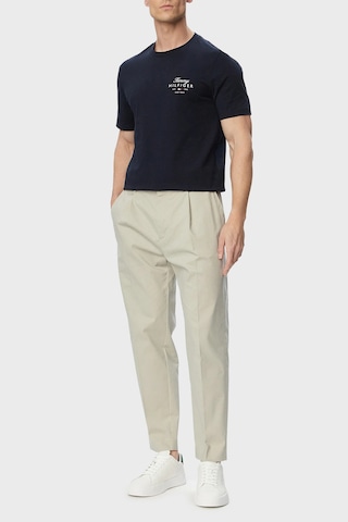 Tommy Hilfiger Logolu % 100 Pamuk Regular Fit Bisiklet Yaka T Shirt Erkek T Shirt Mw0mw43224 Dw5 Lacivert