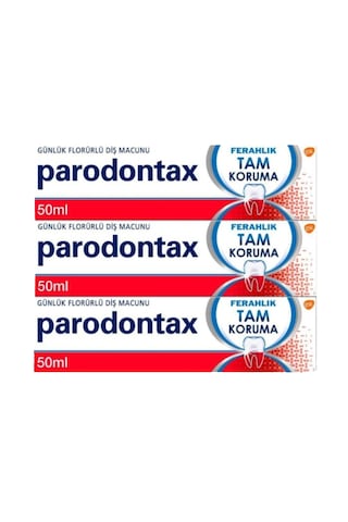 Parodontax Tam Koruma Ekstra Ferahlık Diş Macunu 3 x 50 ML