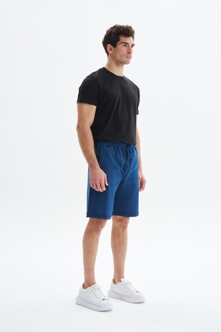 AR-MA Arma Erkek Regular Fit Basic Süprem % 100 Pamuk Cepli Şort Y29504279002 İndigo