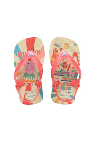 Havaianas Baby Peppa Pıg Bebek Parmak Arası Sandalet 4145980-14256 Mercan