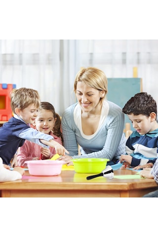 Yüksek Sesli Masa Ve El Zili, Ahşap Saplı Ofis Masası Çağrı Zili, Noel Dekorasyonu Veya Resepsiyon Zili, 12 Cm, Gümüş