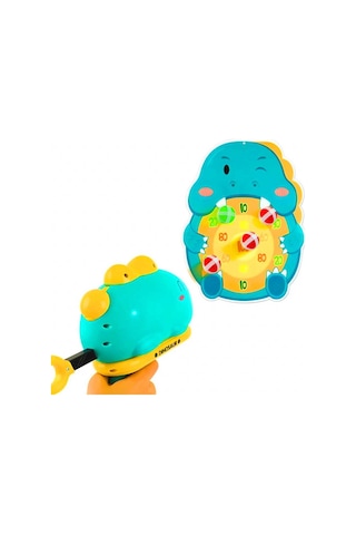 Dinozor Ball Gun Hedef Oyunu Top Atan Dinozor Tabanca 6+