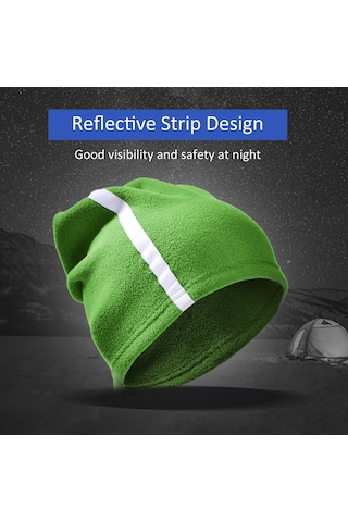 Geeroyoo Soğuk Hava İçin Polar Fleece Isıtıcı Boyunluk - Bisiklet, Dağcılık, Kayak Aktivitelere Uygun Mavi Mavi