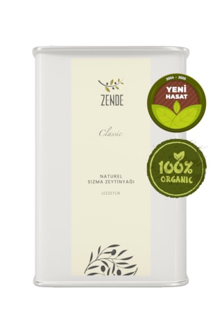 Zende Classic Natürel Sızma Yemeklik Zeytinyağı 5 L