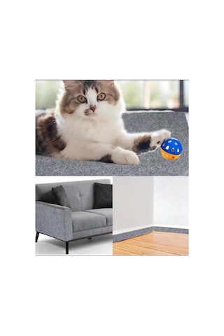 Tırmalama Halısı Gri 30 x 100 CM