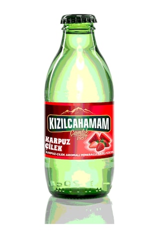 Kızılcahamam Çamlık Karpuz Çilek Aromalı Maden Suyu 200 Ml X 24 Adet