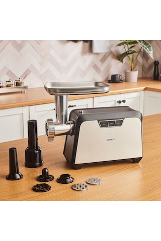 Karaca Inox 2000W Kıyma Makinesi Inox