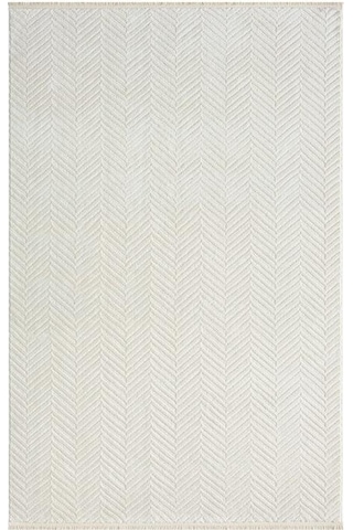 Çam Halı Dizayn 0201 Krem Koridor Halısı Kesme Yolluk Mutfak Halısı Modern Salon Halısı