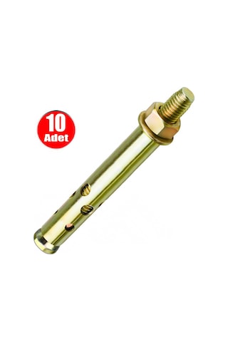 Aletçantam Uzun Çelik Dübel Gömlekli 10x110 (12mm) -10 adet