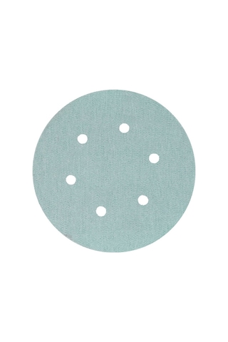 Yeşil Esnek Cırtlı Disk Zımpara 150 Mm 6 Delikli 60 Kum