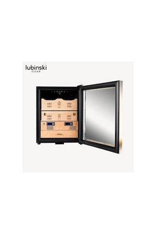 Lubinski Siyah - Gold Elektronik Puro Dolabı Ra-999 Lb-037