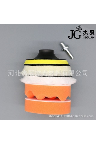 Samdoo 3/7 İnç 6 Parça Dayanıklı Araba Cilalama Seti - Yüksek Performanslı Mumlama Ve Parlatma Diskleri