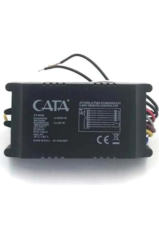 Cata 4'lü Aydınlatma Kumandası Ct-9154 Kablosuz