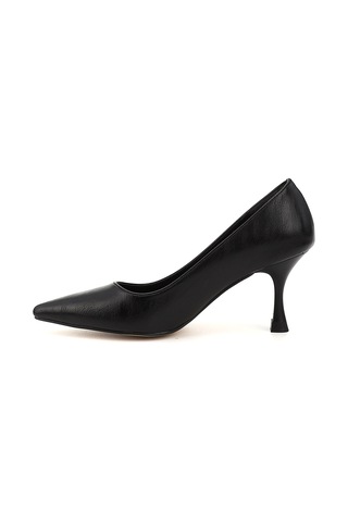 Gönderi(R) Gönderi R Siyah Sivri Burun Kadeh Ökçe Stiletto Siyah