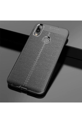 Samsung Uyumlu Galaxy A10s Kılıf Zore Niss Silikon Kapak Siyah