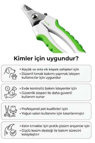 Andis Kedi Köpek Tırnak Makası Küçük Ve Orta Irk Köpek Ve Kediler İçin