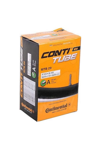 Continental 28/29X1.75-2.50 Iç Lastik Kalın Sibop Av40 Mat Siyah - Yeşil