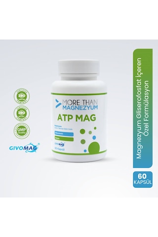 More Than Magnezyum Atp Mag 60 Kapsül