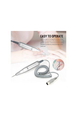 Profesyonel Elektrikli Nail Art Matkap Kalem Kolu Dosya
