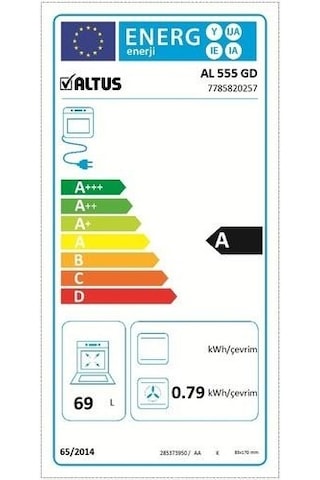 Altus ALA 322 W Ankastre Fırın
