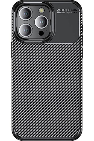 Apple Uyumlu iPhone 15 Pro Zore Negro Silikon Kılıf-siyah Siyah