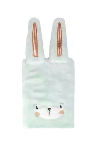 Syloon A5 Peluş Turkuaz Tavşanlı Defter Sm034400