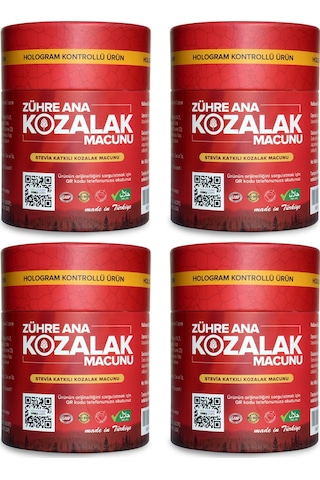 Zühre Ana Çam Kozalak Macunu - 4 Adet Hologramlı Ürün