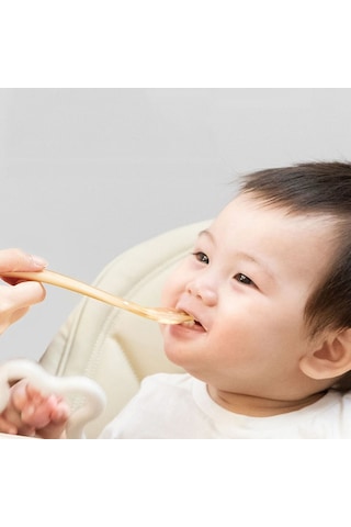 Sones Bebek Silikon Kaşık Bebek Silikon Beslenme Kaşığı Yumuşak Çocuk Sofra Takımı, Özellikler: Kutulu