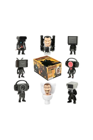 Kbd00000 Skibidi Toilet Figür Surpriz Paket