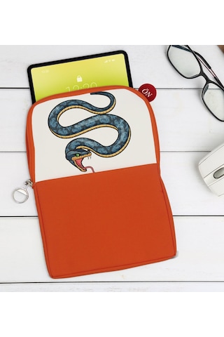 Bk Gift Yılan Tasarımlı Taşınabilir Koruyucu Tablet Kılıfı & Orga (531952991)