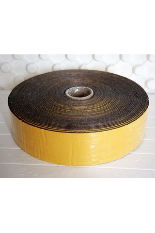 Trself-01 Araç Ses Yalıtım Kauçuk Alev Almaz Bant 10 Cm 15 Metre