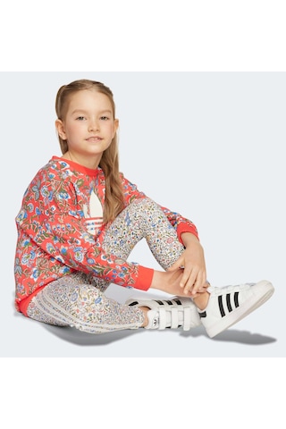 Adidas Originals X Liberty London Çocuk Tayt Jv7803 Çok Renkli