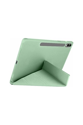 Galaxy Uyumlu X510 Tab S9 Fe 11 Kılıf Kalemlikli Mars Tablet Kılıfı - Açık Yeşil Diğer