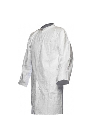 Dupont™ Tyvek® 500 Labcoat Pl30 3 Cepli Çıtçıtlı Laboratuvar Önlü