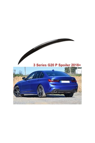 Autogp Bmw G20 Bagaj Üstü Spoiler M Performance Siyah Boyalı 2019+ Agp-bg-g20-221122