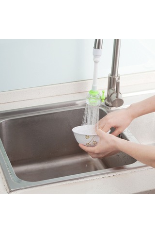 Yunboo Yeşil Mutfak/banyo Su Kaybı Önleyici, Filtreli Döner Sulama Aleti, Su Tasarrufu Valfi Diğer