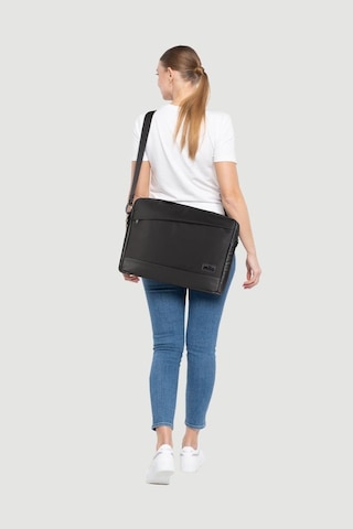 Mila ML-T500 Viena Serisi 15.6" Su Geçirmez Kumaş, Laptop ,Notebook Taşıma Çantası -Siyah