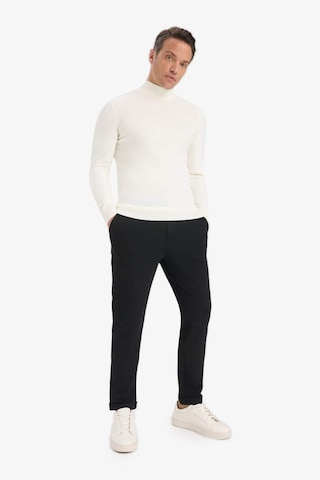 Defacto Slim Fit Dar Kesim Balıkçı Yaka Basic Düz Triko Kazak R1127az25wner100 Ekru