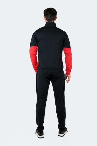 Slazenger Ramos Erkek Fermuarlı Dik Yaka Cepli Lacivert Eşofman Takımı Lacivert
