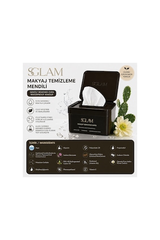 S'glam Makyaj Temizleme Mendili - Makeup Removıng Wıpes 30pcs