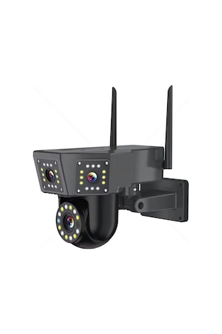 O-kam 3016 Wifi 6mp Ptz 3mp+3mp 3lü Siyah Kasa