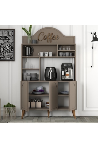 Lyon Kahve Köşesi 120cm - Atlas / Ceviz