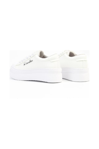 United Colors Of Benetton Benetton Bn-31056 - 3441 Beyaz - Kadın Spor Ayakkabı 001