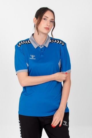 Hummel Otantik Polo Yaka Kamp Tişört Mavi